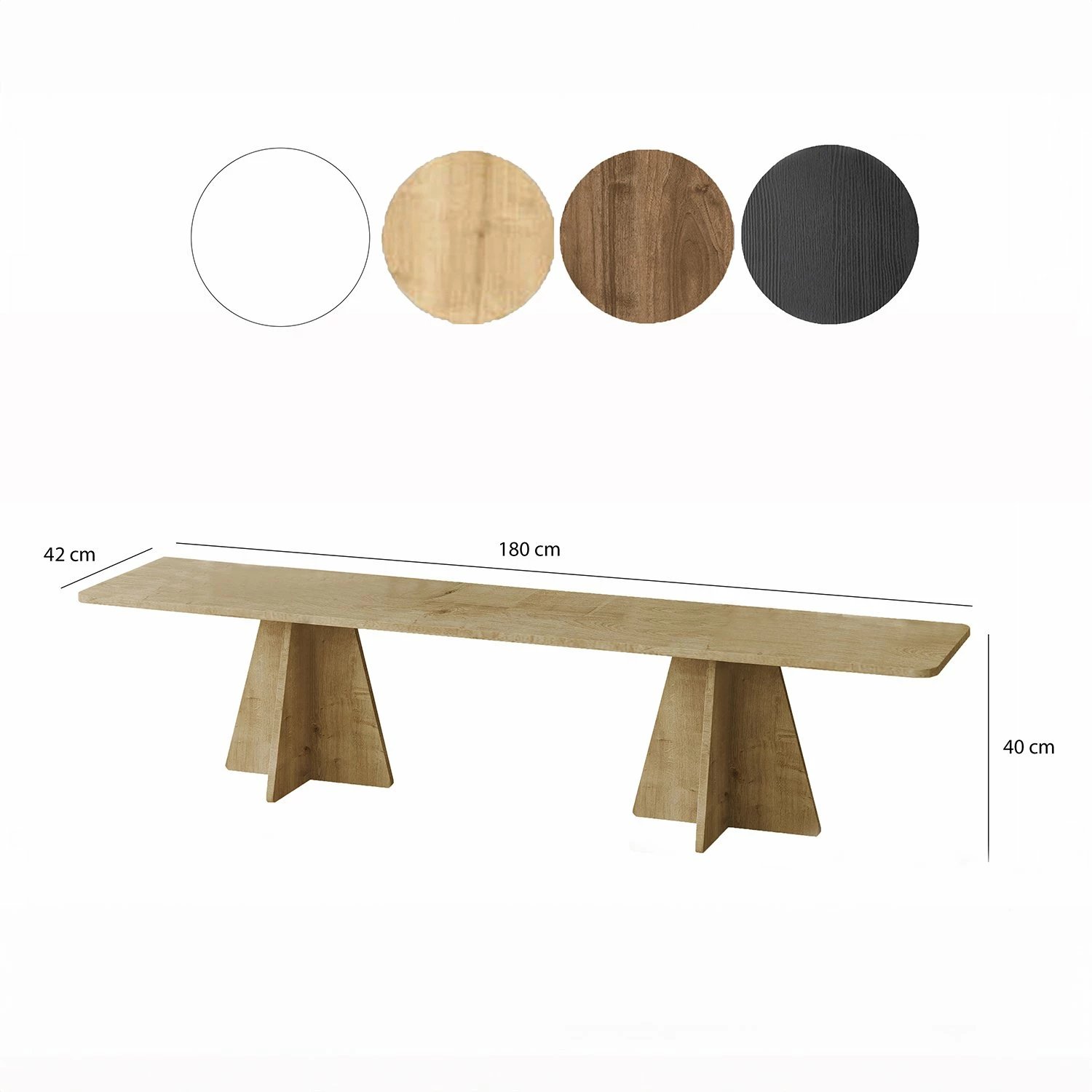 Komodë TV Hanah Home, ngjyrë lis safir