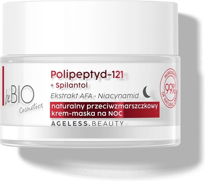 Krem-maska natyrale kundër rrudhave për femra BeBio Ewa Chodakowska Ageless Beauty 50ml
