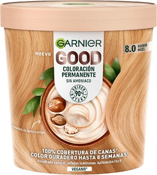 Bojë flokësh Garnier Good 8.0 Rubio Miel unisex 1 copë