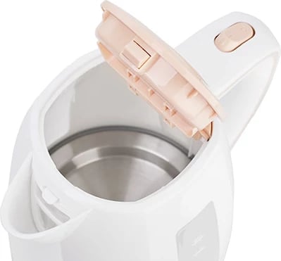 Zierës uji elektrik, Adler, AD 1264, 1.7 L, 2200W, plastikë, bardhë