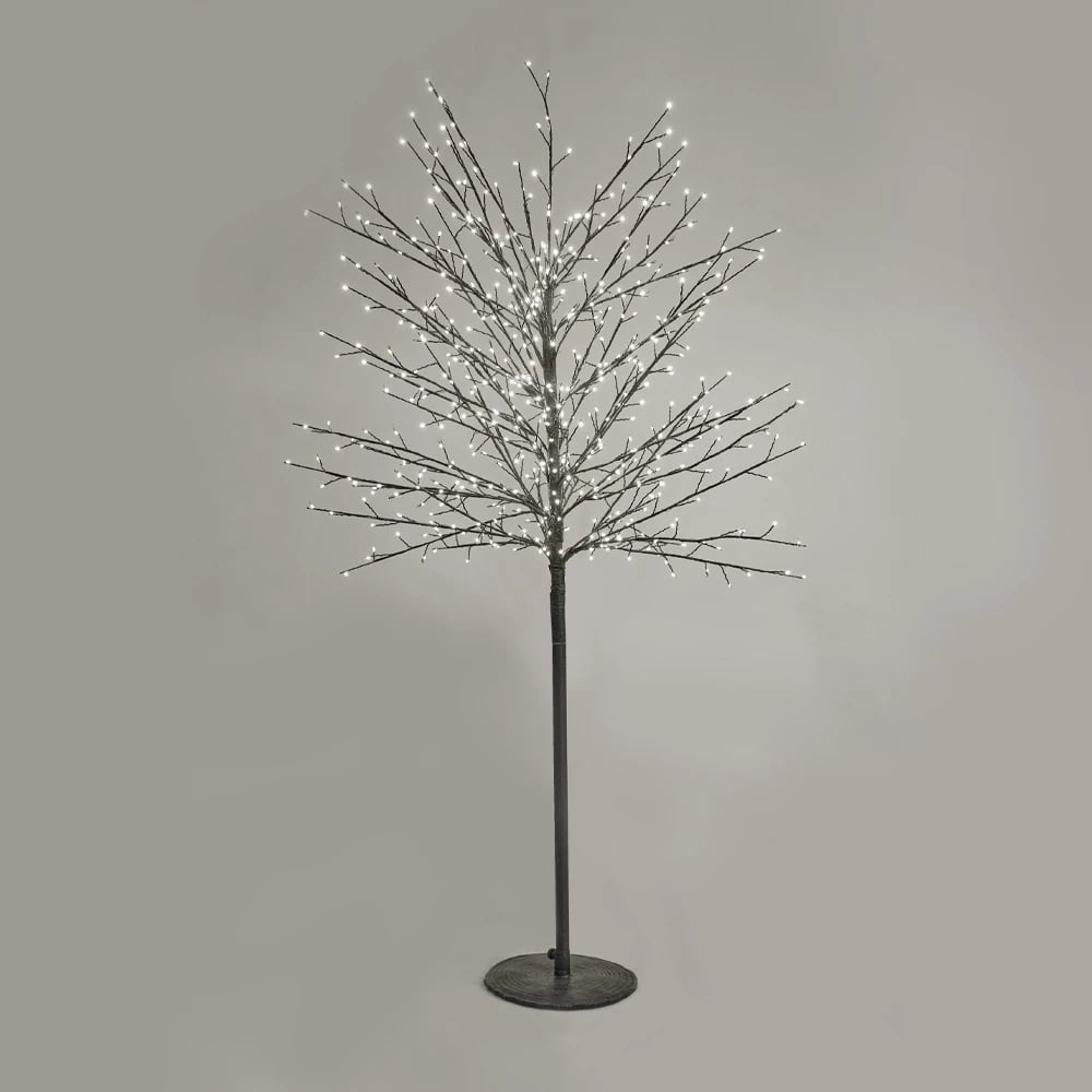 Pemë dekorative GLOW FLARE 180, LED, 40x40x180, bakër, PVC, e zezë