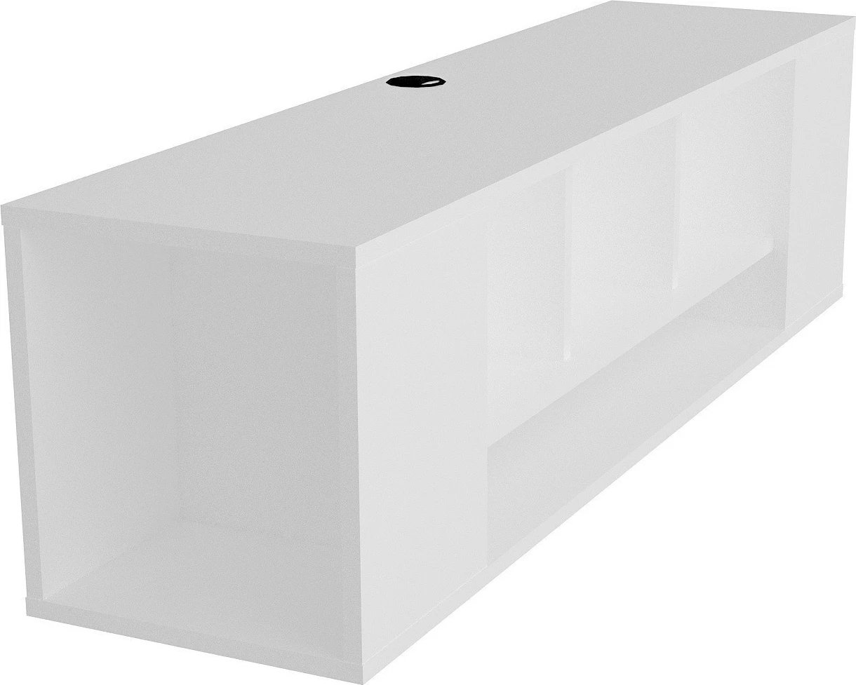 Komodë TV Hanah Home, ngjyrë e bardhë, Paldi