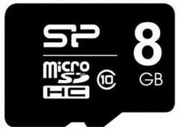 Kartë memorie microSDHC Silicon Power, 8GB 