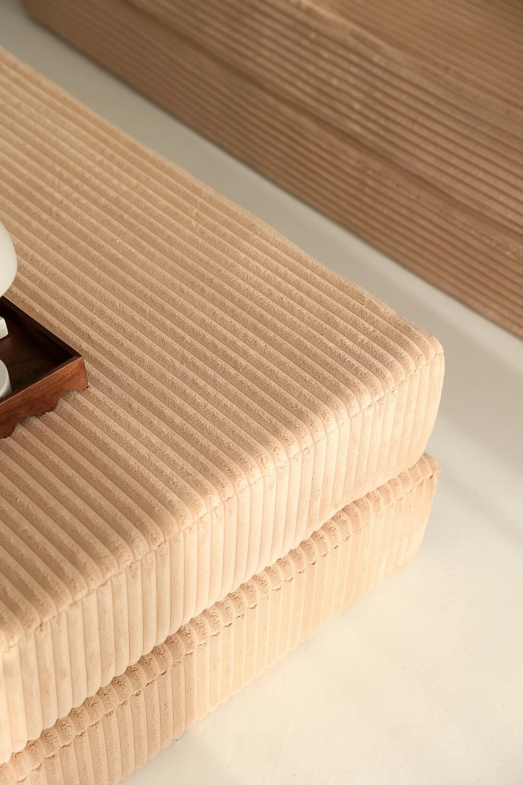 Kënd-sofë krevati Atelier del Sofa, ngjyrë kafe, Nook - v1