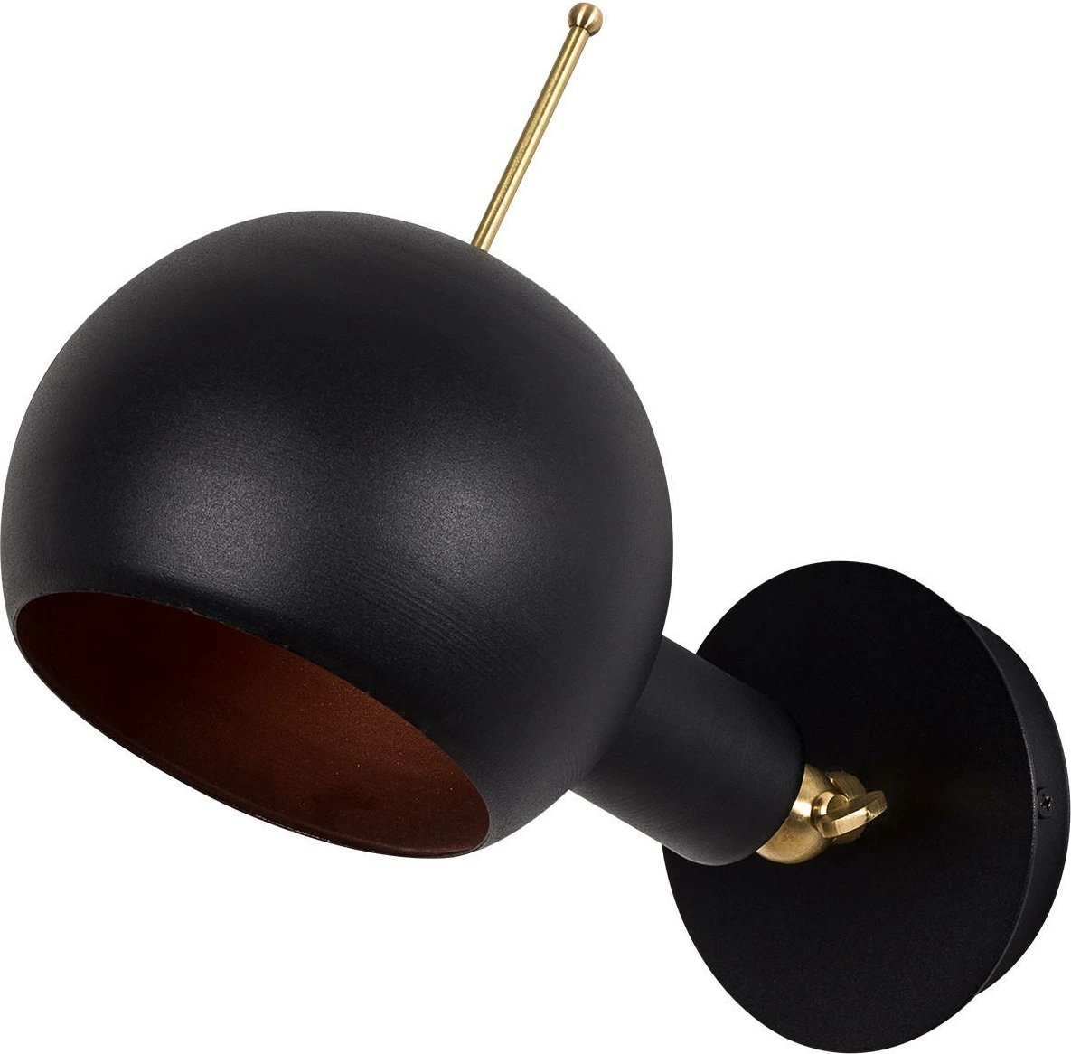 Llambë muri Opviq, Sivani - MR-660, e zezë dhe bakri Llambë muri Opviq, Sivani - MR-660, e zezë dhe bakri