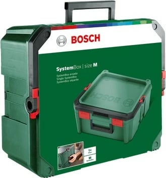 Kutia e ruajtjes Bosch SystemBox, polipropilen, jeshile