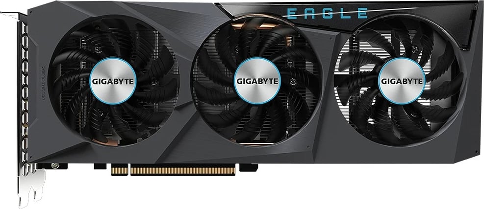 Kartelë grafike Gigabyte EAGLE Radeon RX 6600 8G, 8 GB, GDDR6, PCI Express x8 4.0, e zezë Kartelë grafike Gigabyte EAGLE Radeon RX 6600 8G, 8 GB, GDDR6, PCI Express x8 4.0, e zezë