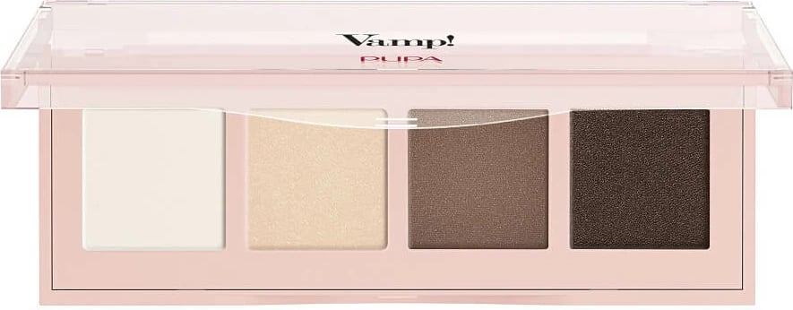 Paletë për sy Pupa Milano Vamp! Eyeshadow Palette 001 Natural Matt për femra, paletë