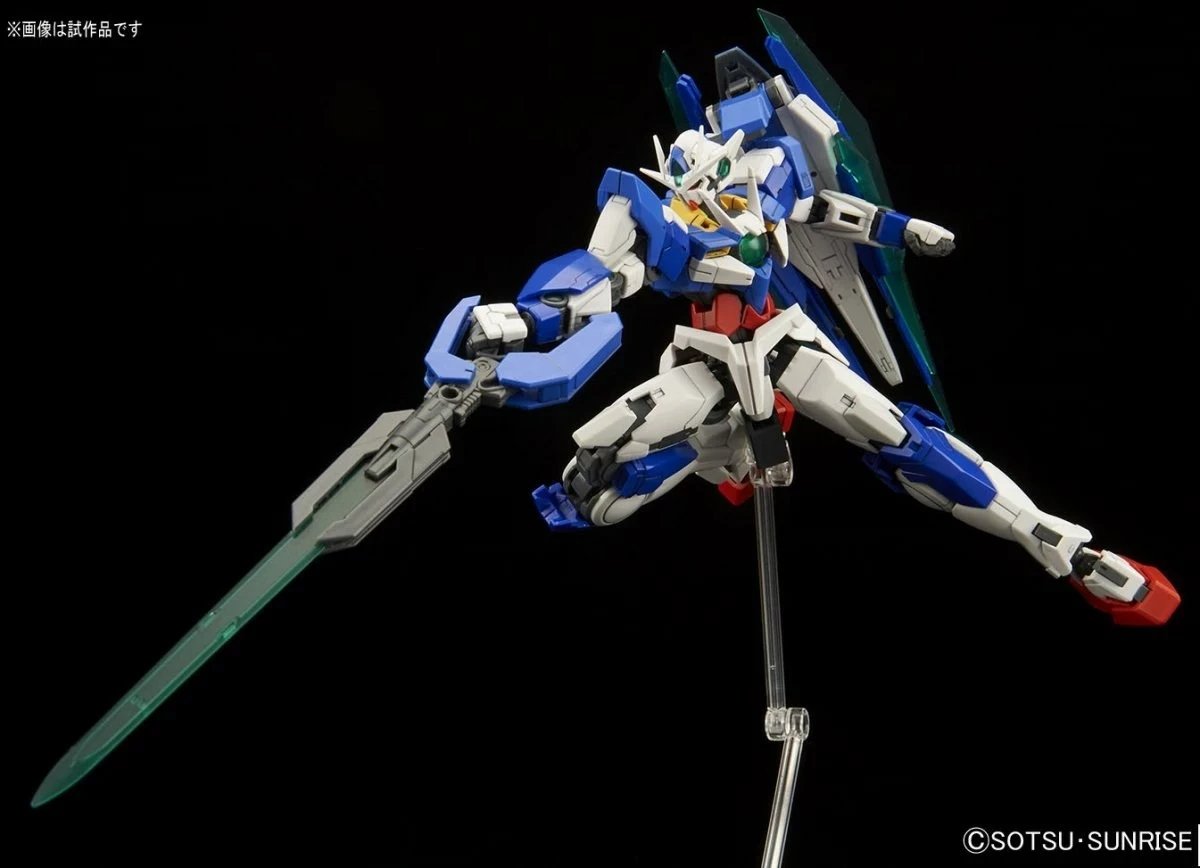 Model Bandai OO QANT, RG 1/144, blu