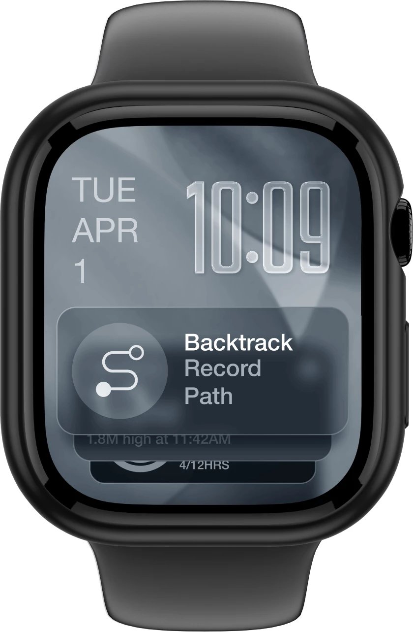 Mbështjellës për smartwatch, AmazingThing, Minimal, për Apple Watch Series 11 42mm, i zi