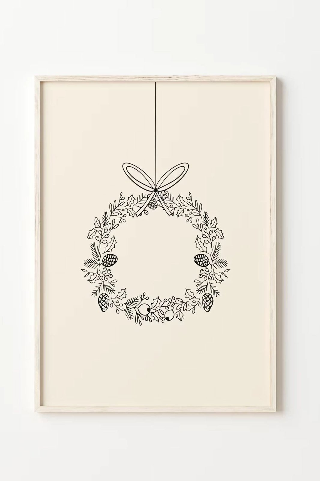 Pikturë dekorative me kornizë (3 copë), Wallity, Nwyearmdl8