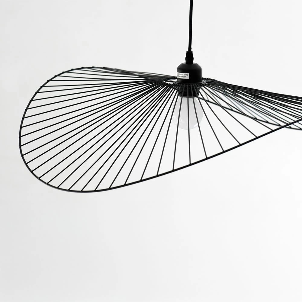 Llambë tavani ANDALUCIA, metal i zi, 61x58x14cm