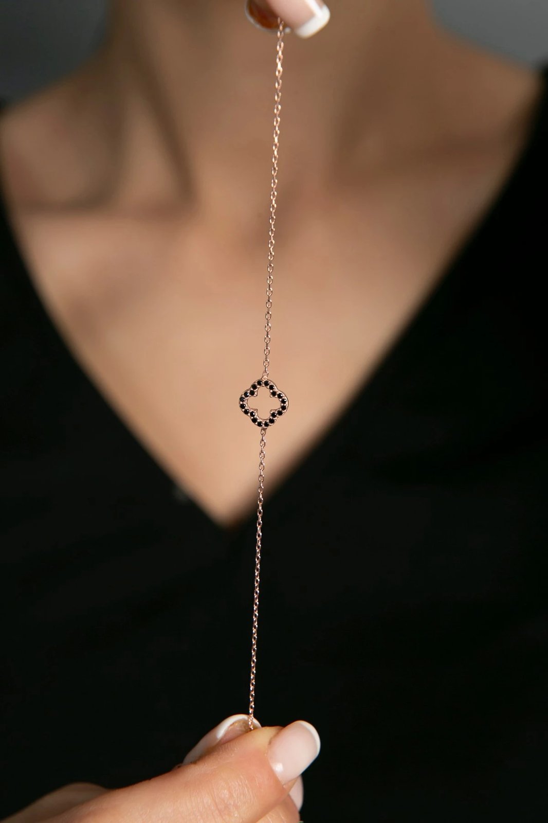 Byzylyk argjendi, ngjyrë rozë e artë, Elika Silver, FA182951R