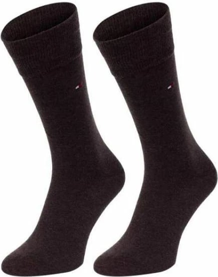 Çorape për meshkuj Tommy Hilfiger, ngjyrë kafe