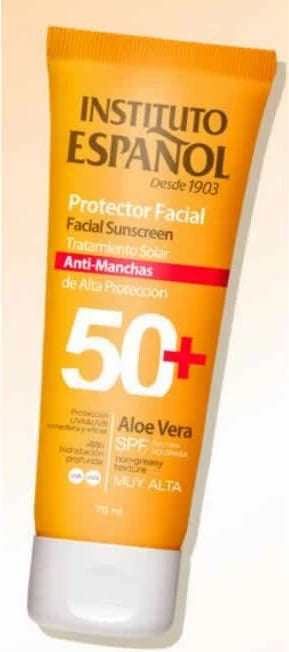 Krem mbrojtës fytyre Instituto Español Anti Dark Spot SPF50, 75ml
