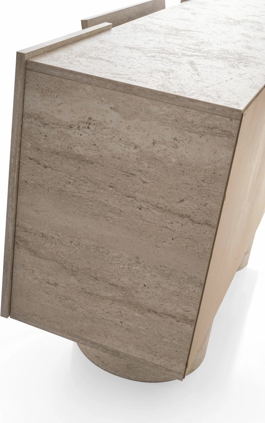 Komodë për TV, ngjyrë travertine, Skye Decor, 150x87x42 cm