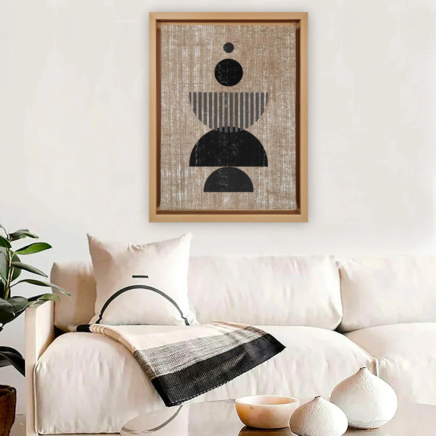 Pikturë dekorative në kanavacë, Wallity, shumëngjyrëshe, LNJ81804047910 - 96136, 96x136cm