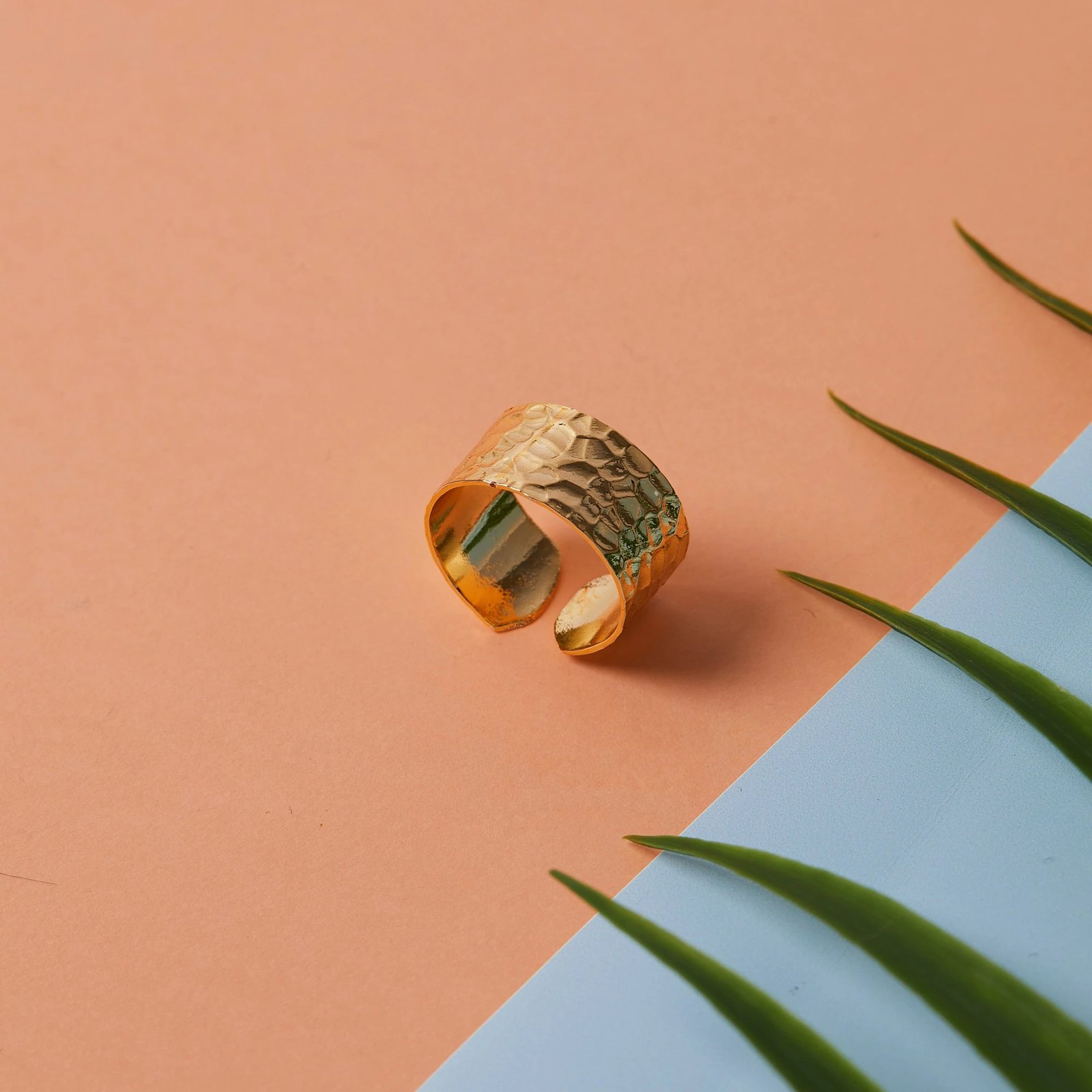 Unazë metalike, ngjyrë ari, Elika, ELKYP38032