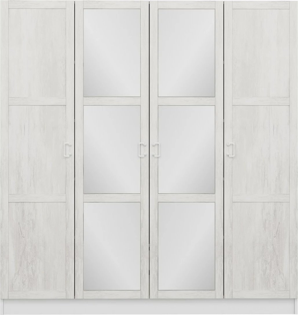 Dollap Skye Decor, ngjyrë e bardhë, Kale Country, 2457