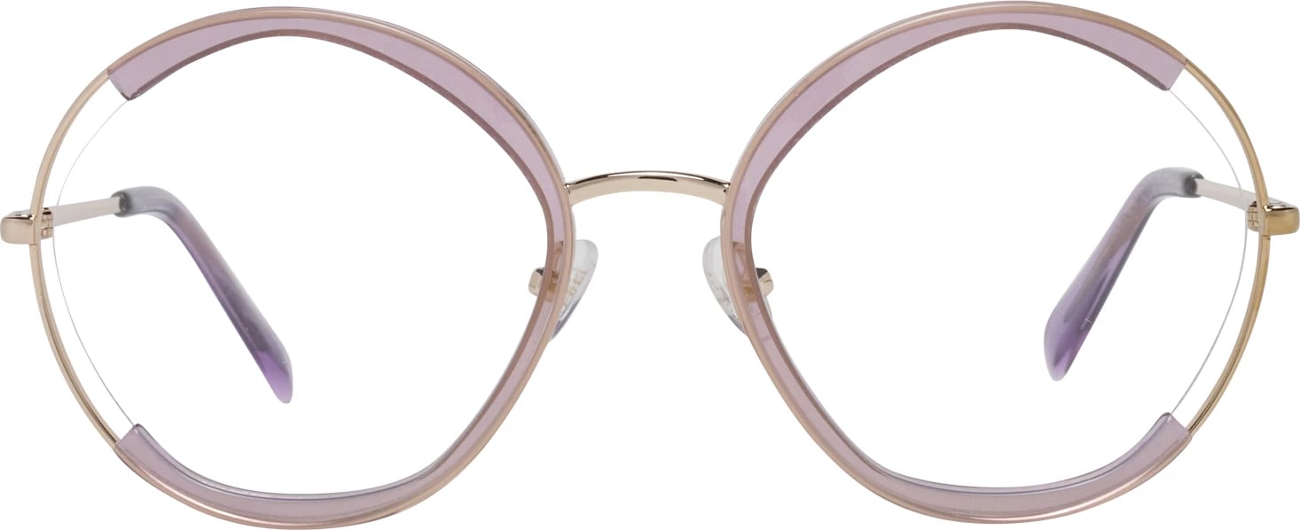 Korniza optike për femra Emilio Pucci, e vjollce