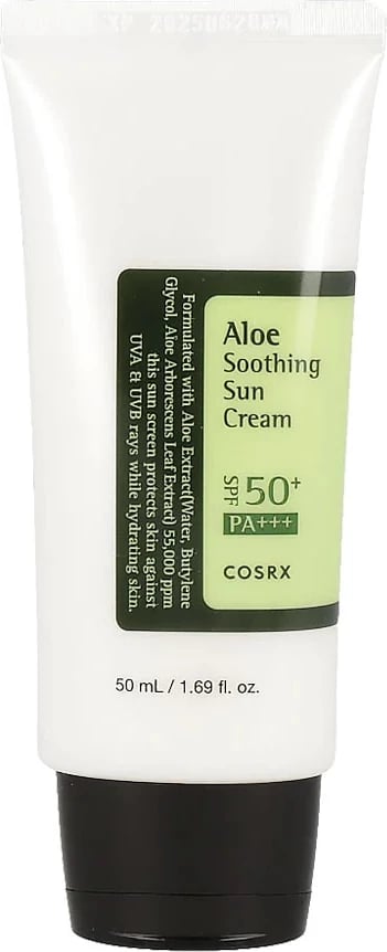 Krem dielli për fytyrë COSRX Aloe Soothing Sun Cream SPF50+/PA+++ për femra, 50ml