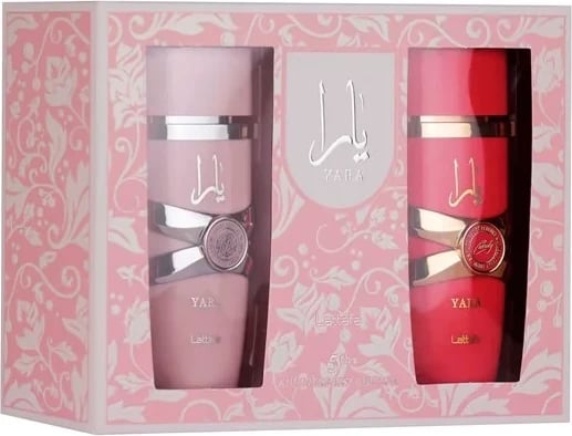 Eau de Parfum unisex Lattafa Yara 5th Anniversary Edition, set