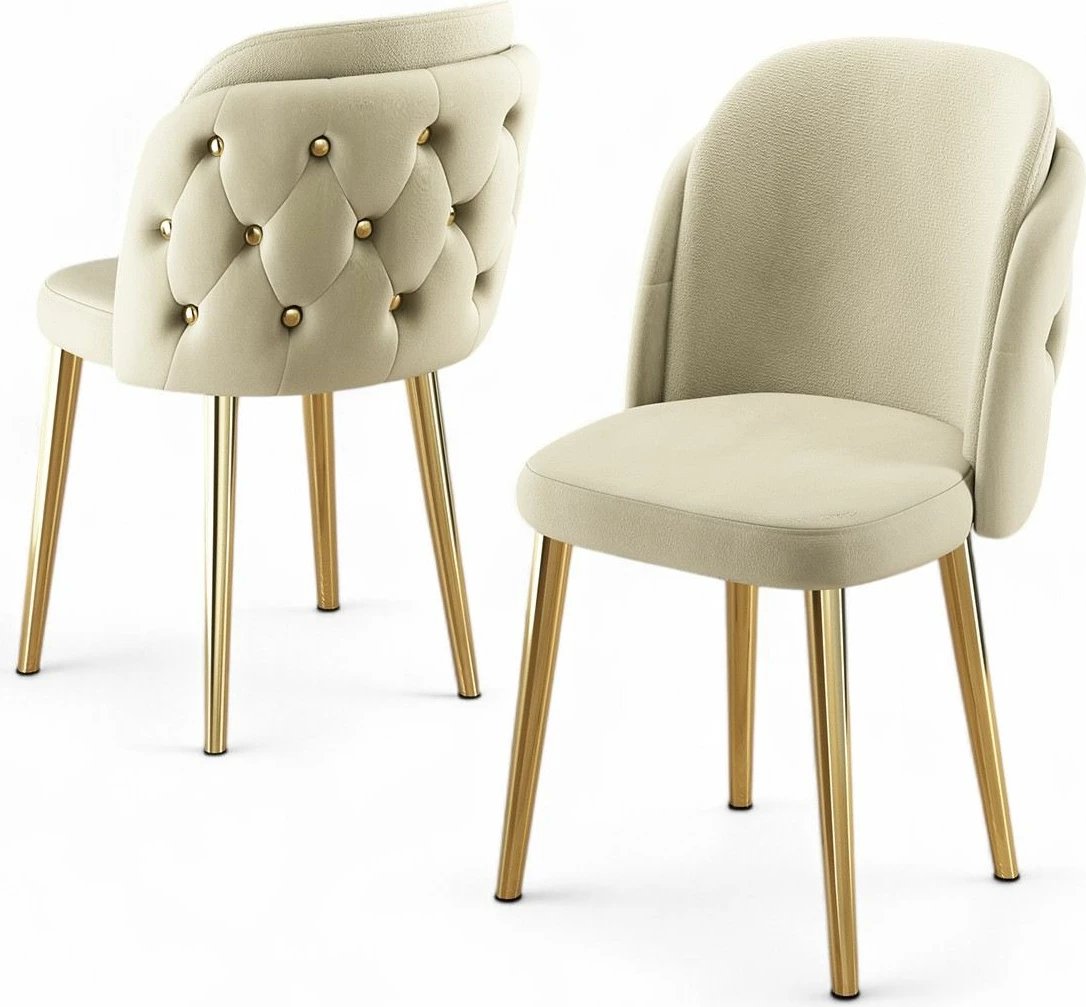 Set karrigash (4 copë), Hanah Home, Axle, krem, ari