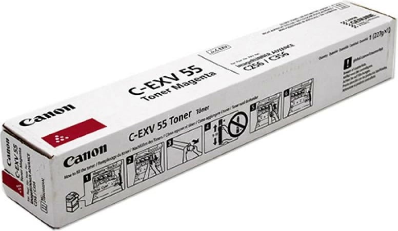 Toner Canon C-EXV 55 2184C002 rendiment 9,800–23,700 faqe magenta