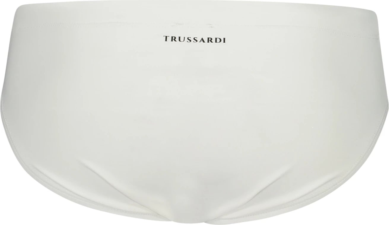 Të poshtme noti TRUSSARDI meshkuj, të bardha