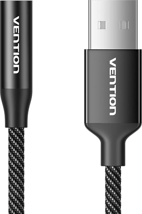 Kartë zanore e jashtme USB Vention Gome CVEBF, 1m, e zezë