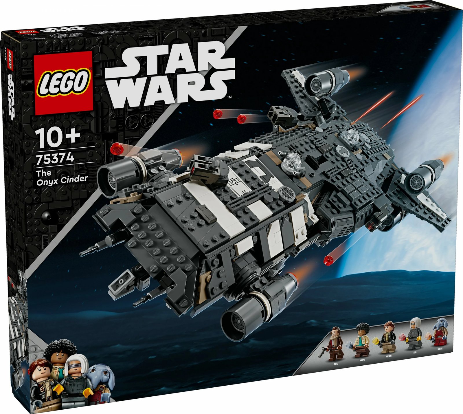 Set ndërtimi LEGO Star Wars The Onyx Cinder 75374, 1325 pjesë, multikolor