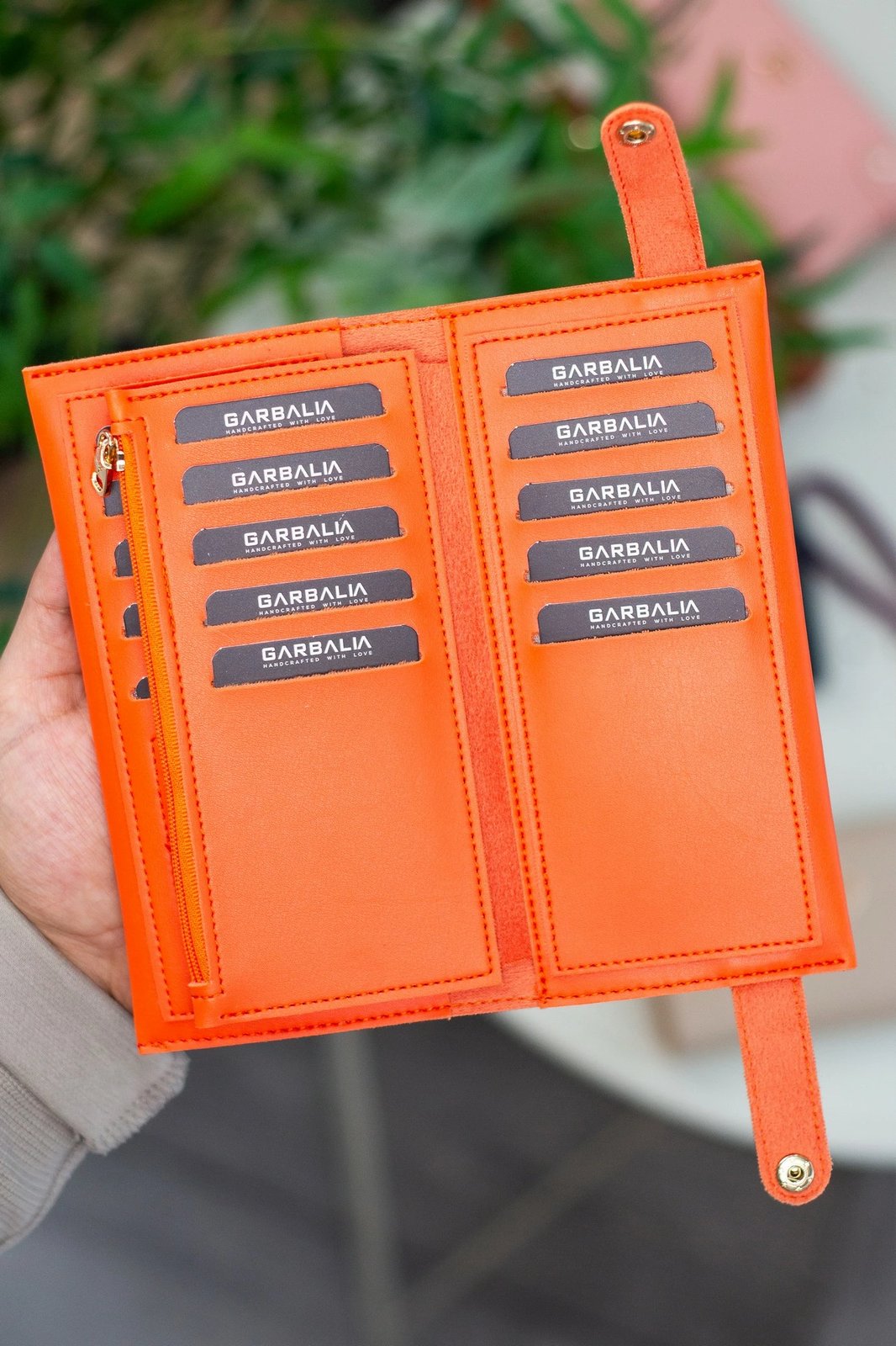 Portofol për gra, Zoozie Bags, portokalli, Tiran