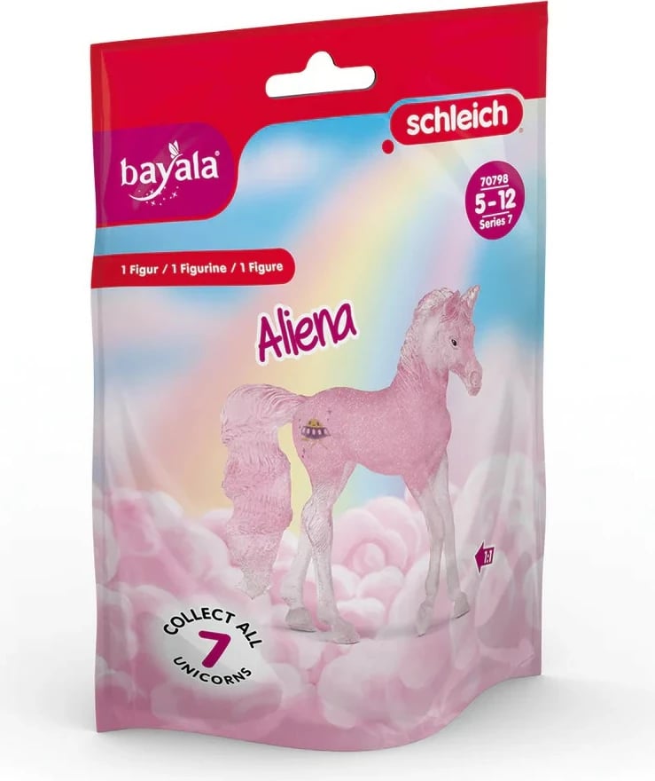 Figurinë Schleich Bayala Unicorn Alien 70798, rozë