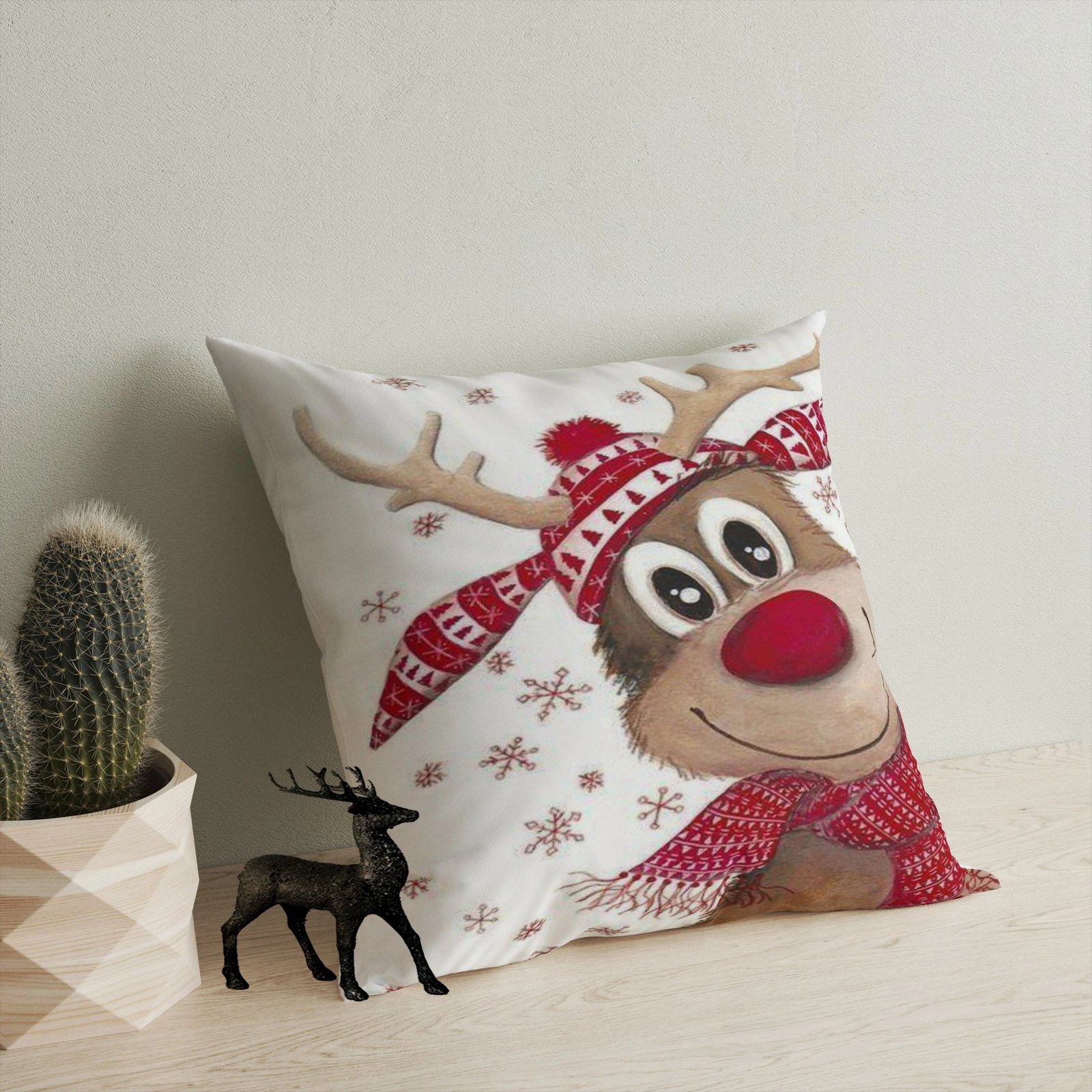 Jastëk dekorativ Aberto Design, YY20235, shumëngjyrësh, 43x43cm