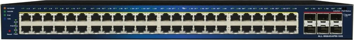 Switch ALLNET ALL-SG8454PM-10G POE