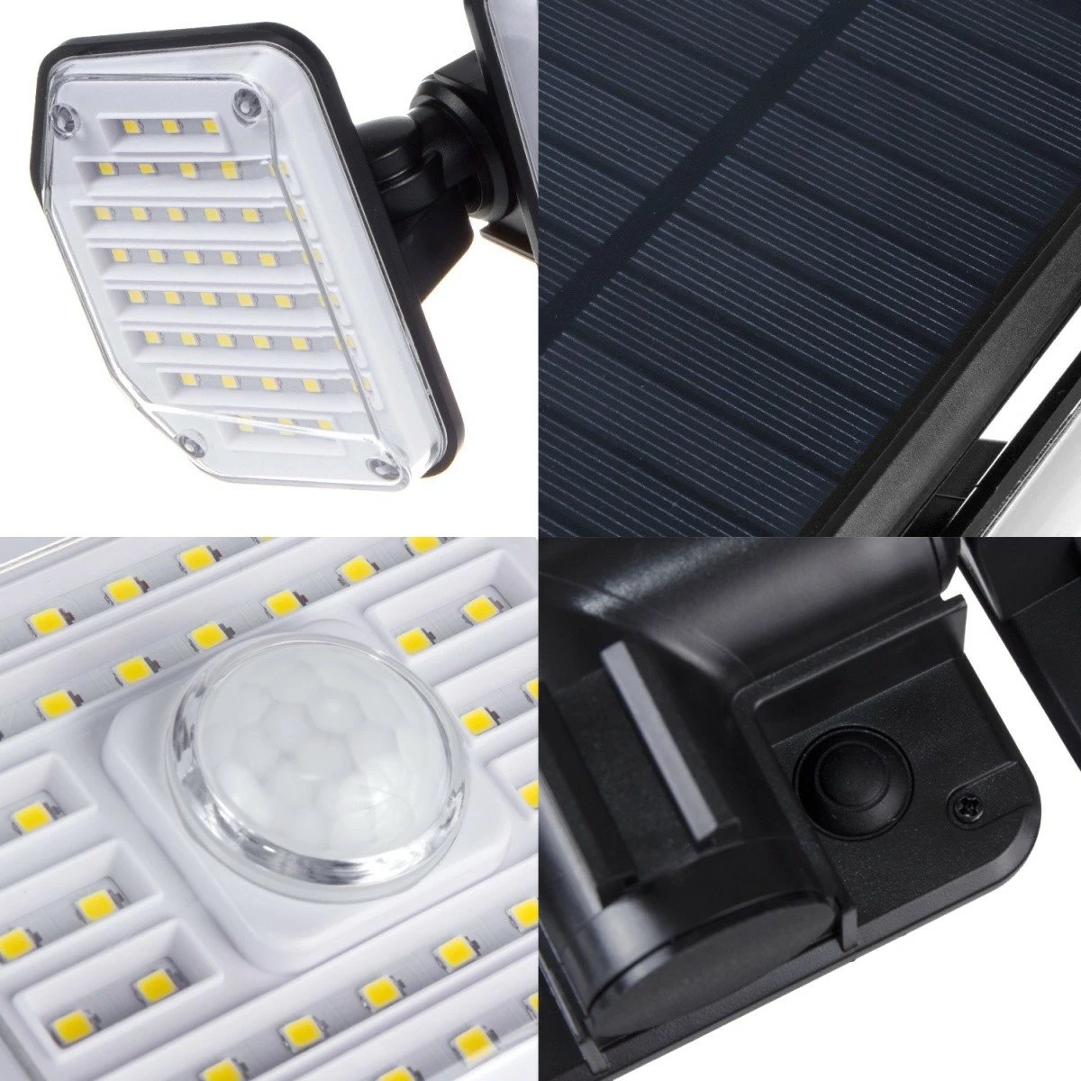 Llambë diellore LED Maclean MCE615 me sensor lëvizjeje, 320lm, 4W, IP65