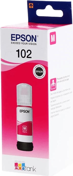 Bojë printeri, Epson, 102 C13T03R340, 70 ml, magenta