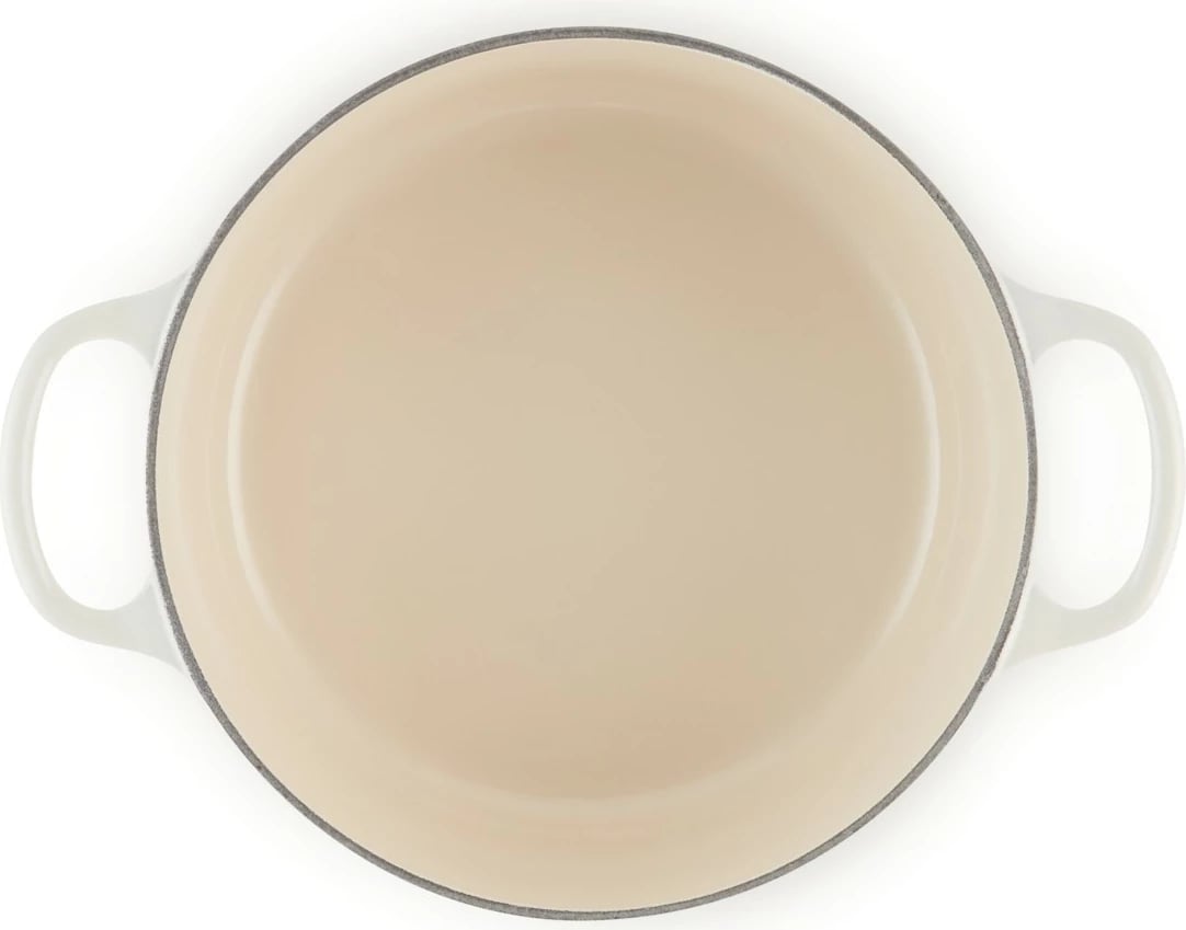 Enë pjekjeje Le Creuset Signature Roaster 26cm meringue