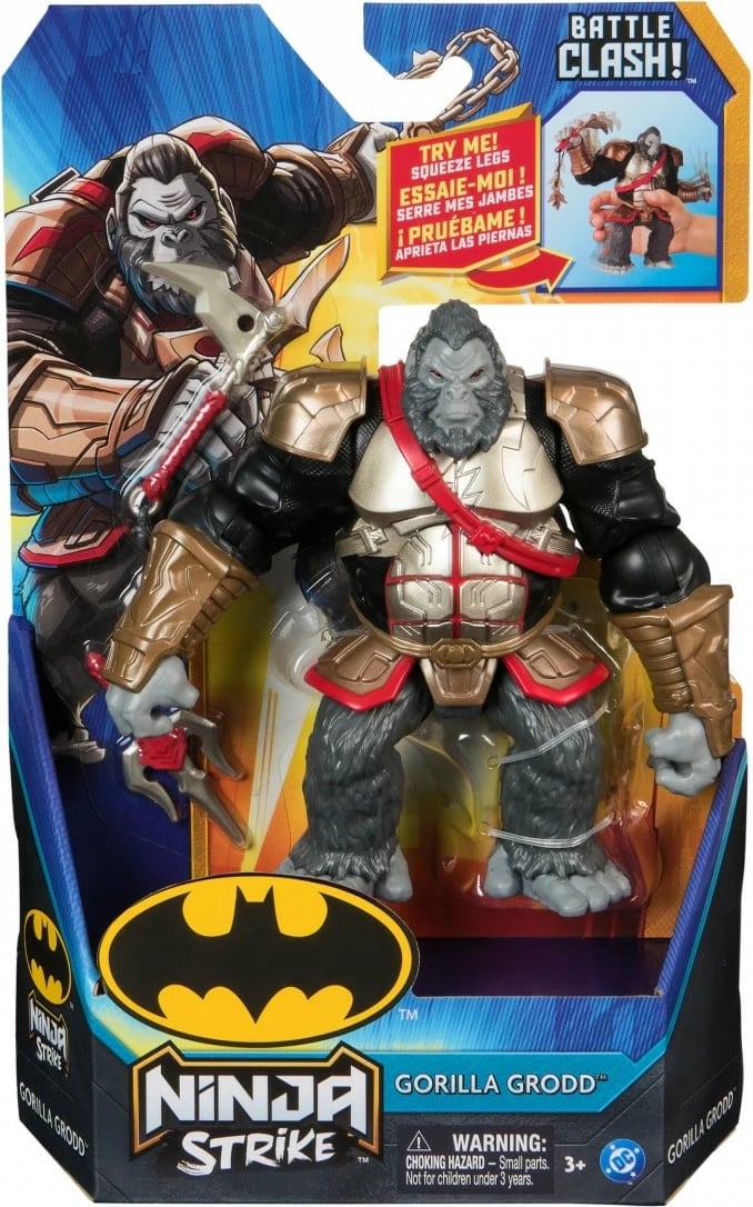 figurë aksioni, Spin Master Batman 6072755 Ninja Strike Battle Clash 15 cm plastikë, me aksesorë, asortiment 1 copë