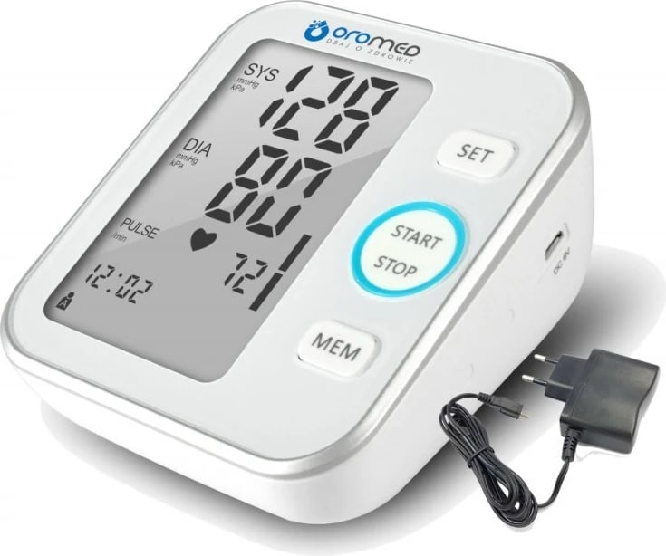 Matës i presionit të gjakut Oromed ORO-N6, 1.5 V, i bardhë