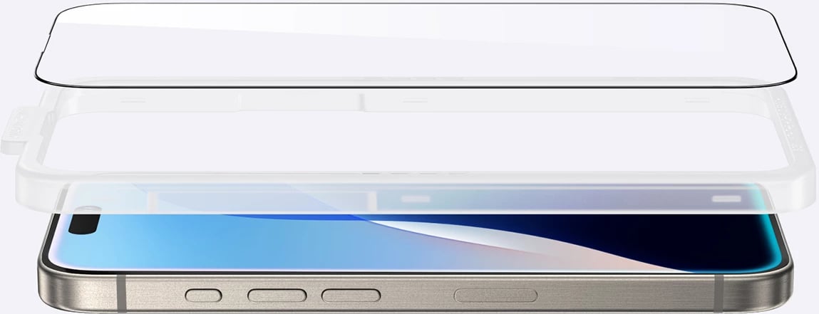 Xham mbrojtës AmazingThing Radix Full Glass për iPhone 16 Plus, transparent