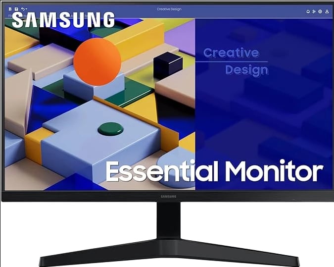  Monitor Samsung LS24C310EAUXEN, 24", 75Hz, i zi