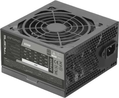 Kasë AeroCool Tacens Anima APB650, 650W, 80 PLUS Bronze, e zezë