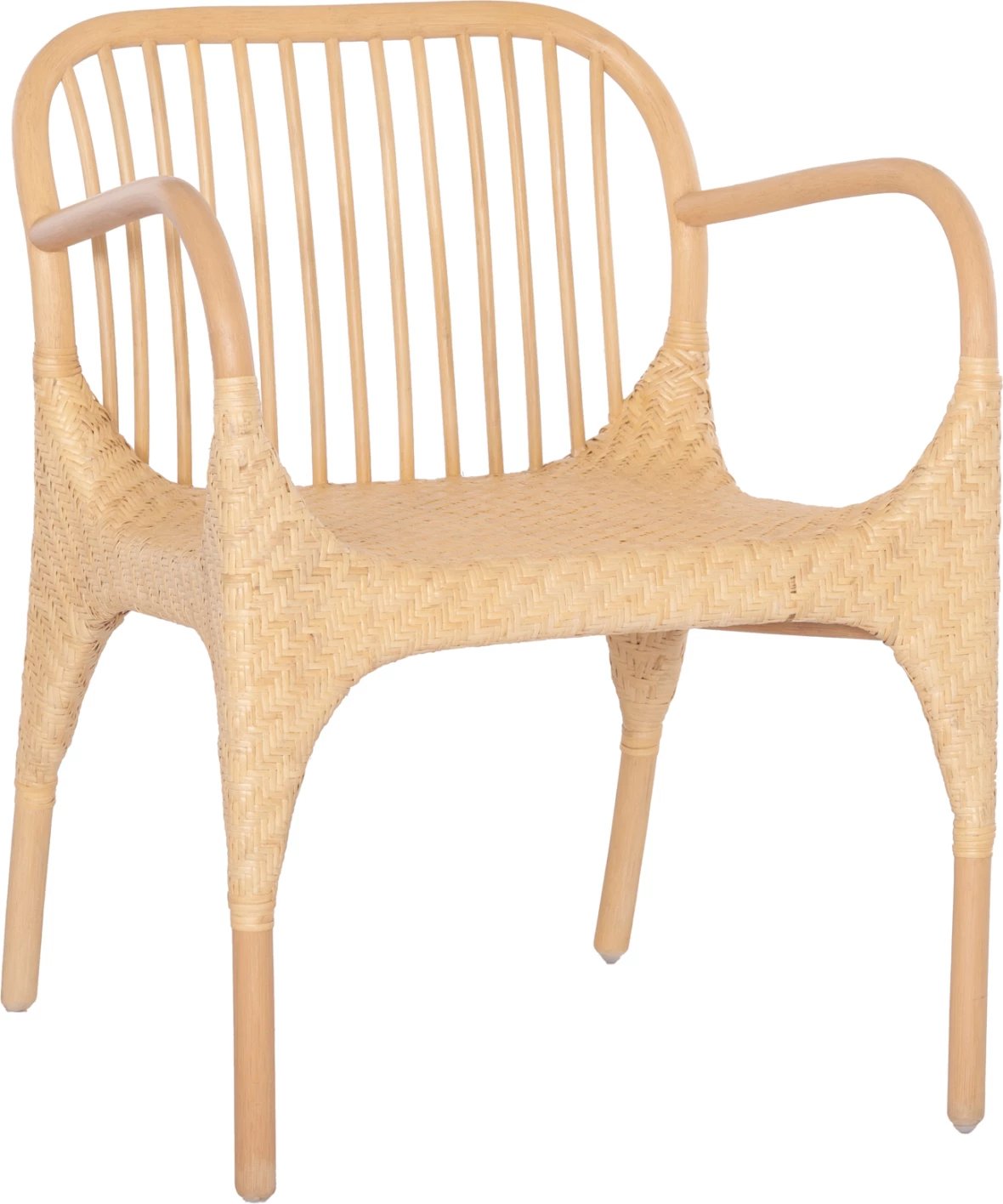 Karrige për ngrënie GIBBON FH9957.01 ratan natyral 62x55x82H cm