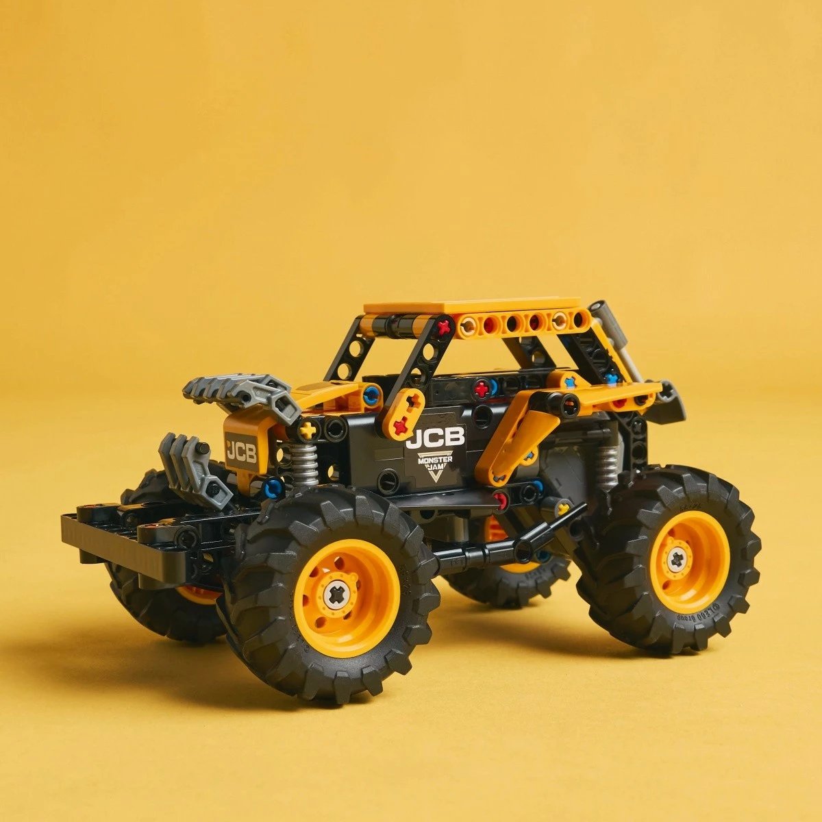 Set ndërtimi LEGO Technic 42199 Monster Jam DIGatron me motor tërheqës, 218 pjesë, verdhë/zezë