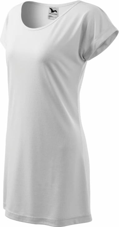 Fustan Malfini, modeli Love Dress W MLI-12300, për femra, i bardhë
