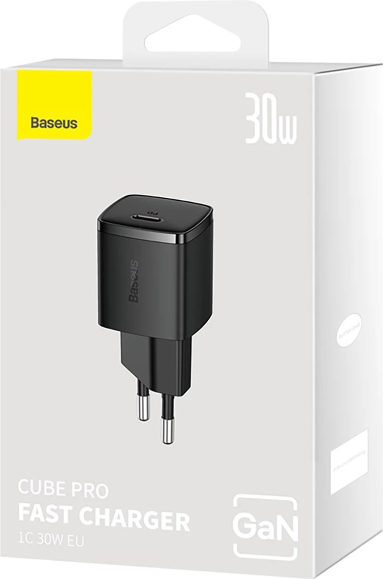 Karikues muri Baseus Cube Pro 30W, USB-C, i zi