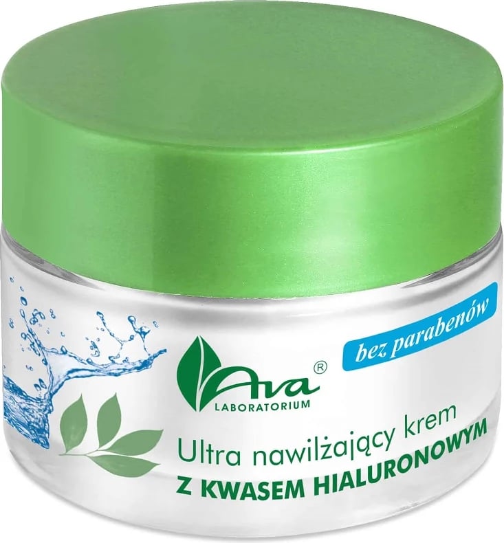 Krem fytyre ultra hidratues Ava Laboratorium me Acid Hialuronik për femra, 50ml