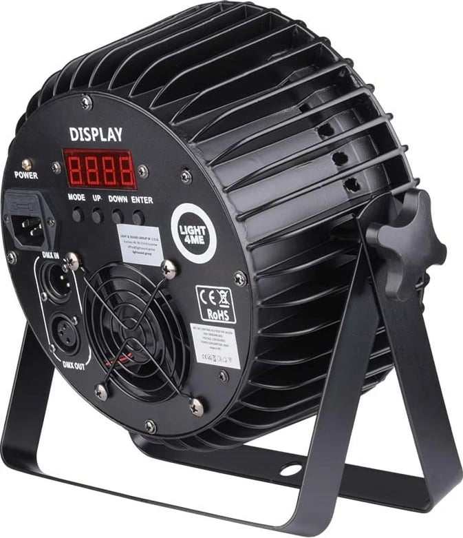 Dritë skenike LIGHT4ME ALU HEXA PAR 18x10W RGBWA-UV