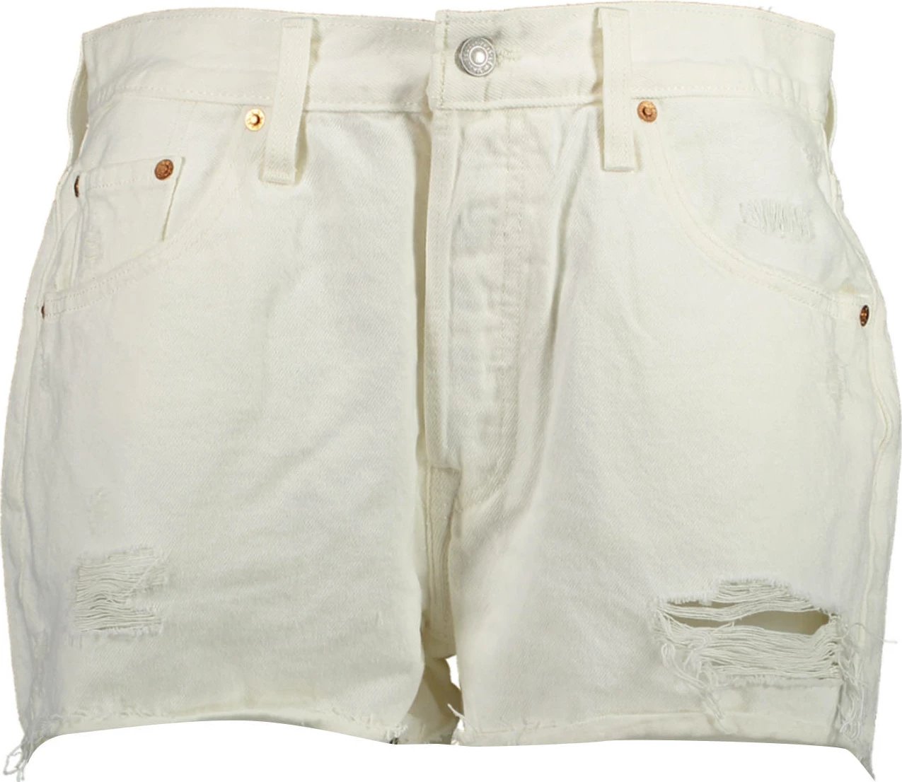 Xhinse të shkurtra për femra Levi's, të bardha